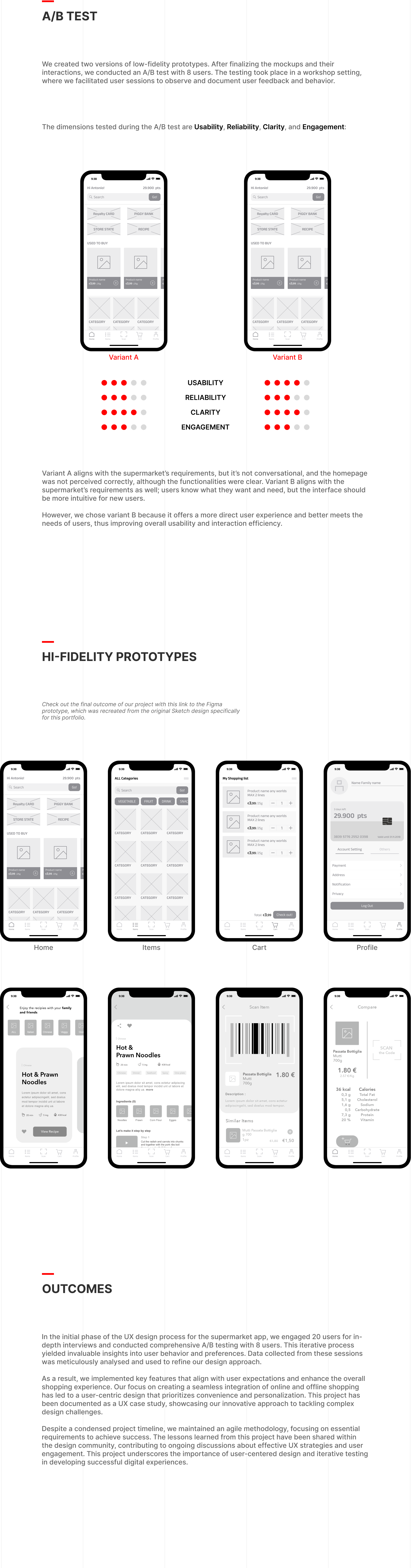 Supermarket — project documentation